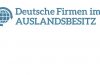 Die Liste der deutschen Unternehmen in Auslandsbesitz